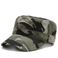 Klassische Armee-Kappe im Dschungel-Camo-Stil mit 1941 Stern-Stickerei am Rand - Verstellbar / Camouflage mit 1941 Stickerei