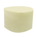 Rollo individual de papel crepé blanco crema para decoración de fiestas y bodas - 4.5cm*25m / Marfil