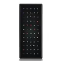 60-piece set of 1.8mm colorful cubic zirconia stainless steel nose studs in a display box - Multicolor 60Pcs/Box-1.8mm