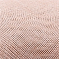 Close-up of beige woven linen texture on an elegant party fascinator hair accessory - Champagne