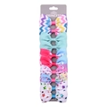 Set di 10 fermagli per capelli per bambine con motivi arcobaleno e unicorno - Fantasie Assortite Stile 1