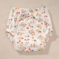 Calzoncillos de aprendizaje de algodón para bebés con estampado de vaca y elástico - Vaca