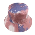 Sombrero de pescador unisex con degradado tie-dye y ala ancha para el sol intenso - 58cm / Tie Dye Azul