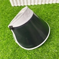 White and black M Sport sun visor hat for outdoor fishing on artificial grass - M (56-58cm) / Gray