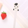 Cute cartoon cow figurine gel pen with white body for students and office use - White Cow