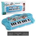 Blue 22-key electric piano toy for kids music education with colorful gift box - Model 1019-15 / Blue