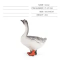 Realistic goose animal model figure for kids, solid plastic educational toy 5x2.5x6cm - Goose