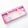 Set di agitatori in vetro a forma di zampa di gatto rosa e bianco in confezione regalo - Stile Zampa di Gatto (Bastoncino Rosa + Cucchiaio Bianco)