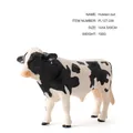 Figura realista de toro Holstein de plástico con manchas blancas y negras para niños - Toro Holstein (PL127-336)