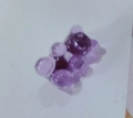 Lila Gummibärchen Brosche im japanischen Stil Mini-Abzeichen Pin für Rucksäcke - Lila