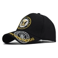 Berretto SWAT nero con ricamo United States Navy e slogan We Own The Seas sul bordo - Stile United States Navy (Stile 01)