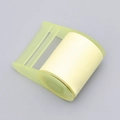 Yellow tape dispenser with cream adhesive sticky notes for creative student desk organizing - Yellow Dispenser