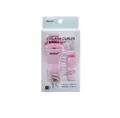 Pink 2-piece eyelash curler set including wide-angle and detail tools for lash curling - Wide Angle + Partial Set / Pink