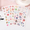 Cute Japanese style illustration washi stickers set for journals and DIY scrapbooking - 14. Japanese Snacks