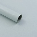 Close-up of grey tissue wrapping paper roll for floral bouquets and gift packaging - Celadon