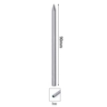 Aiguille paracorde de 90mm de long et 5mm de diamètre en acier inoxydable argent - Aiguille Ronde 90mm*5mm