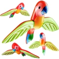 Inflatable colorful parrot toys made of durable PVC for beach parties and pool events - Large Parrot