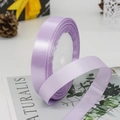 Roll of 1.5cm light purple satin ribbon for elegant wedding gift wrapping and decoration - Violet