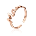 LR1100 Bague Mama Or Rose
