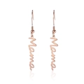 LE3151 Boucles d'oreilles Mama Or Rose