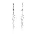 LE3151 Boucles d'oreilles Mama Argent