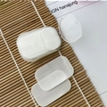 Tragbare Einweg-Seifenblätter in einer matten Kunststoffbox für Outdoor-Reisen - 6.5*4.5*1.5cm (ca.), ai-20 Stück/Packung / Weiß