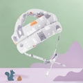 Gray forest animal print baby safety helmet for toddlers learning to walk - Grey Forest