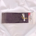 Kit de glands en papier de soie violet foncé DIY avec attaches dorées pour décoration - Pack de 5 / Violet foncé