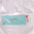 Sky blue and gold DIY tissue paper tassel kit for wedding and party decorations - Light Blue