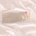 Kit de guirlande de glands en papier argenté avec ficelle pour décoration de fête - Pack de 5 / Gris