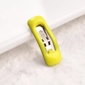 Mini fermaglio per capelli in metallo giallo brillante da 2 cm per bambole BJD e animali - Giallo Brillante