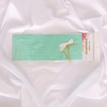Kit guirlande de glands en papier de soie vert menthe DIY avec liens dorés - Pack de 5 / Vert émeraude