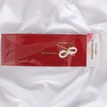 Kit guirlande de glands en papier rouge DIY avec ficelle pour décoration de fête - Pack de 5 / Rouge