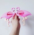 Funny pink flamingo party sunglasses for beach photography and summer events - Pink Flamingo