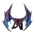 Purple and blue gradient dragon wings for kids Halloween cosplay costume with foam texture - One Size / Blue and Purple