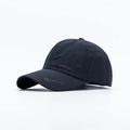 Quick-dry navy blue baseball cap with KAIRUI logo and textured athletic fabric - Navy Blue