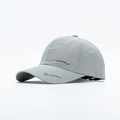 Quick-dry baseball cap in light gray with logo detail for sun protection - Light Gray