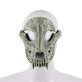 3D realistic sheep skull mask for Halloween cosplay and carnival masquerade parties - Grey Goat Skull