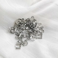 Convertitori per orecchini a clip a vite argento per creazione di gioielli fai-da-te - Convertitore per Orecchino (1 pz) / Argento