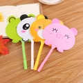 Cute cartoon animal fan pens in frog, panda, bear and pig shapes for student stationery - Little Bear Fan Pen