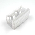 Stack of clear plastic tray inserts for 50 pieces eyelash packaging boxes for storage - 50Pcs 4+3 Clear Trays