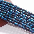 Lake Blue Tiger Eye / 8mm