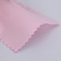Pink microfiber silver polishing cloth with decorative serrated edges for jewelry care - Pink