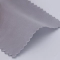 Grey microfiber silver polishing cloth with serrated edges for jewelry cleaning - Single Piece / Gray