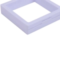Scatola Di Sospensione Bianca; 7x7x2cm