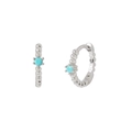 Blue Turquoise Silver Color