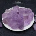 Natural purple amethyst raw crystal stones in an irregular shape for jewelry making - Amethyst