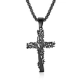 Black Necklace With Box Chain