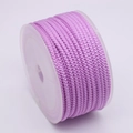 Light purple 3mm pineapple braided cord roll for DIY jewelry making and bracelets - Pink Purple
