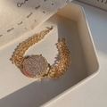 Pulsera De Reloj De Oro S066